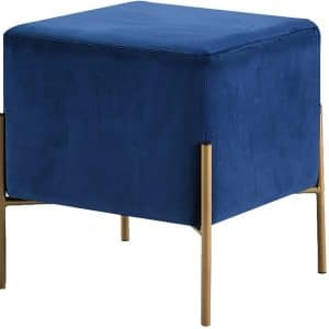 Sophia Blue Ottoman