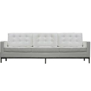 City Loft White Sofa