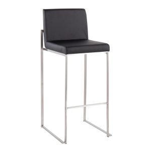Payton Black Bar Stool