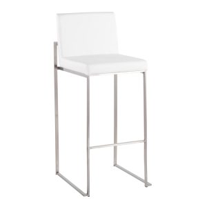 Payton White Bar Stool